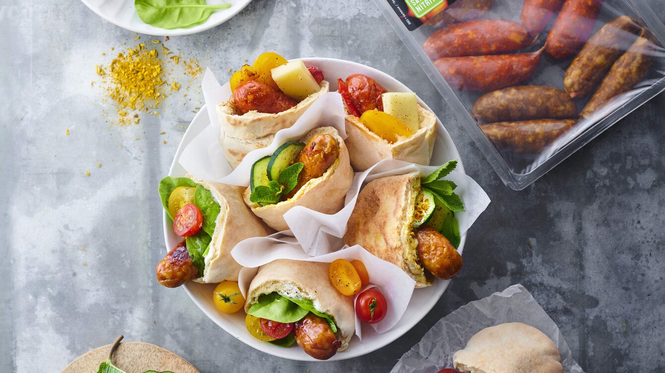 Sandwichs de saucisses à griller sans conservateur
